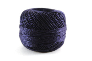 Пряжа Ирис 100% хлопок 10г 82м №3120 т.т.синий