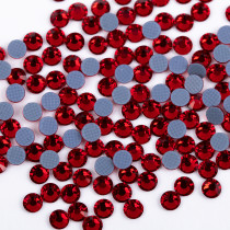 Страз клеевой " Zlatka" RS/ 144 SS12 3 - 3. 2 мм акрил 144 шт в пакете с еврослотом 033 красный ( siam) 