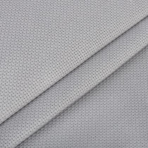 Канва K04 " Gamma" Aida №14 цв. 100% хлопок 50 х 50 см ± 2 см св- серый