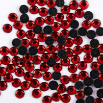 Страз клеевой " Zlatka" RS/ 144 SS12 3 - 3. 2 мм акрил 144 шт в пакете с еврослотом 033+ св. красный ( lt siam) 