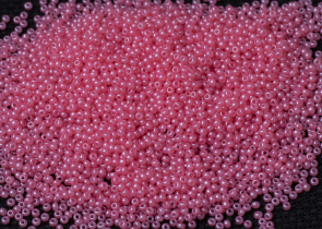 Бисер Чехия круглый 10/0 50г 17998 розовый